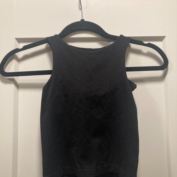 Intimately by Free People Black Crop Tank Size XS / S NWOT - Picture 1 of 3